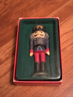 Kurt Adler 4 1/4  Resin Nutcracker Ornament, Box