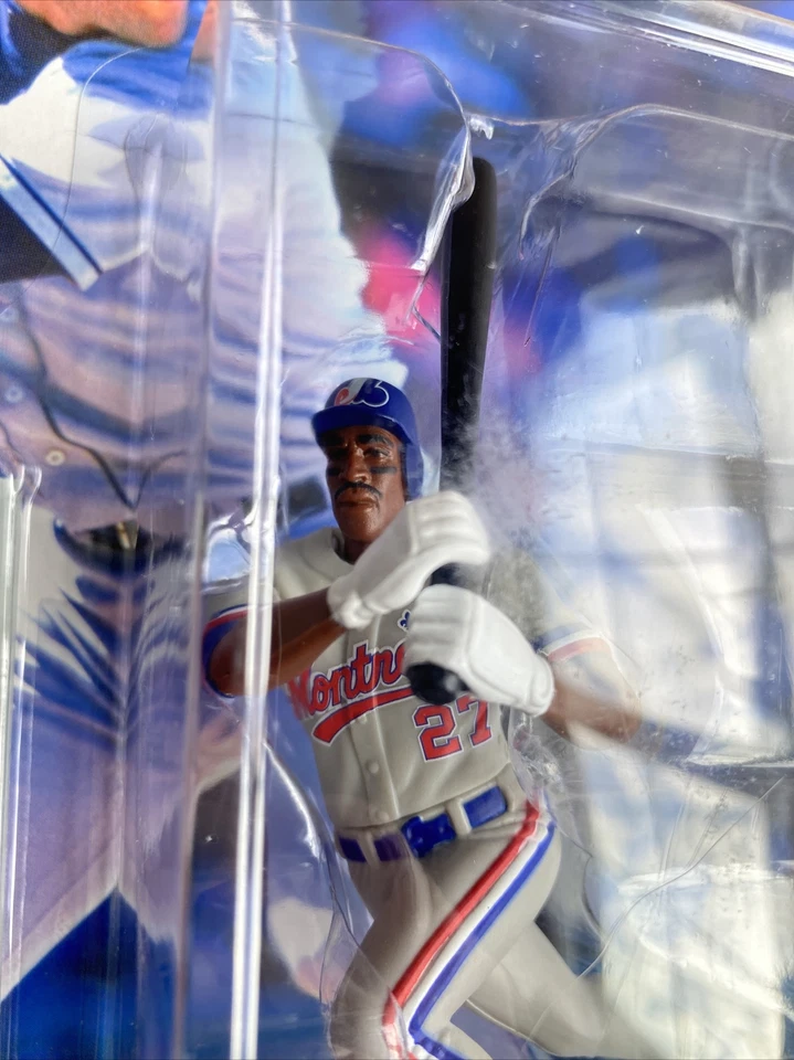 MLB alineación inicial 2000 con tarjeta Vladimir Guerrero Montreal Expos Foto 3 de 4