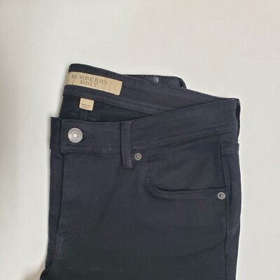 BURBERRY BRIT Black Skinny Low-Rise Jeans Pants 30W | eBay