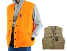 Cabela's Men's Hunting Vest Sportsman Outdoor Tactical Pack Gear Blaze Orange
