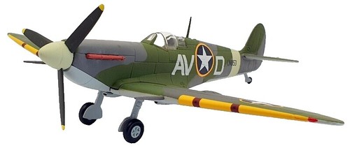 Modellino Spitfire Mk.IX Russo PT879 1/48 Hobby Master HA8324 - Edizione Limitata Con Supporto