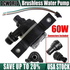60W DC 12V Brushless DC Motor Circulation Water Pump Large-flow Intercooler Pump