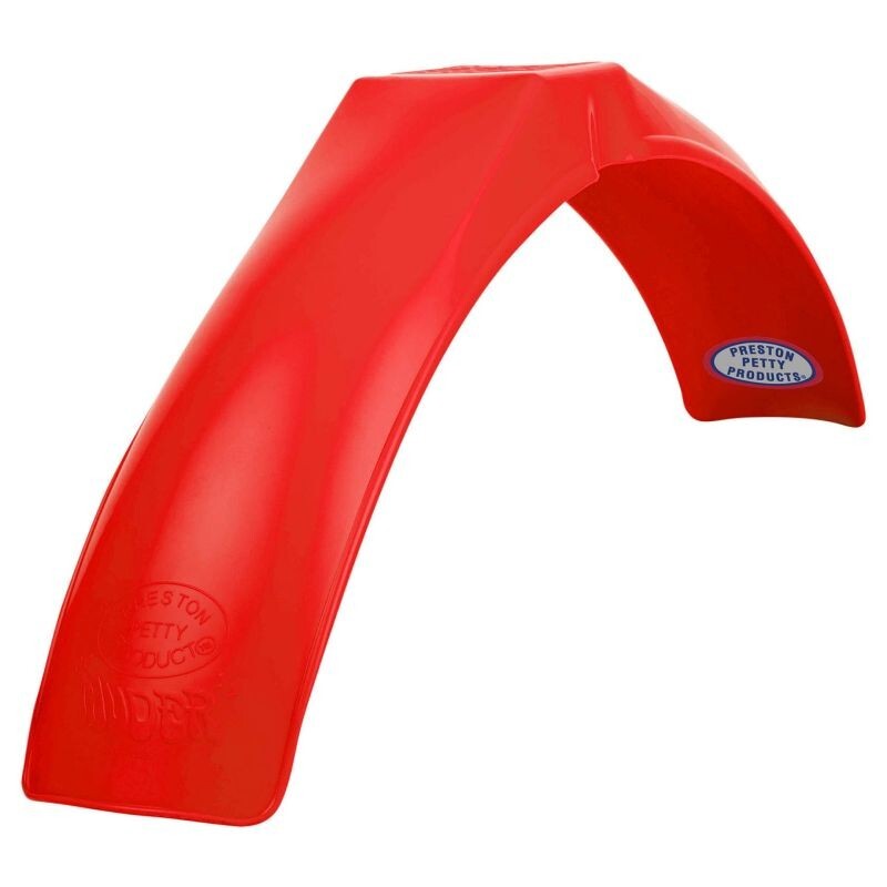 Aile avant Preston Petty MX vintage rouge de qualité supérieure