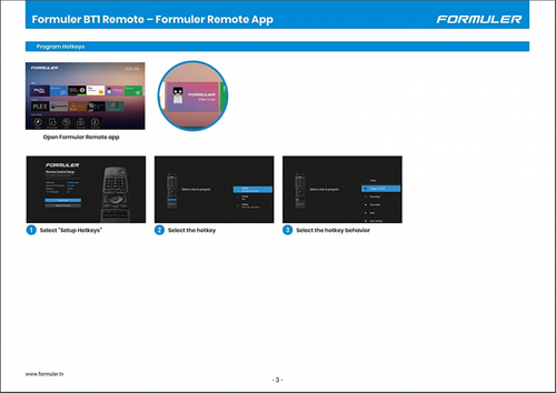 Formuler GTV-BT1 Bluetooth Voice Remote For GTV/ Z8/ Z10/ Z11/ Z Alpha/T3 - Picture 6 of 10