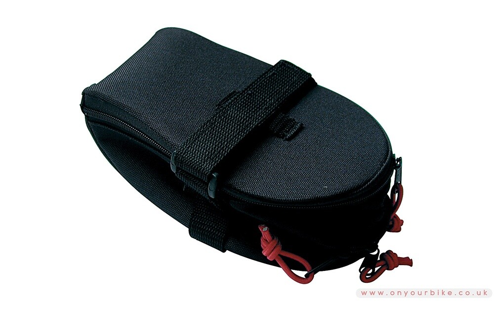 Rear Saddle Stash Bag Bike Vintage Quality  in Black By Raleigh