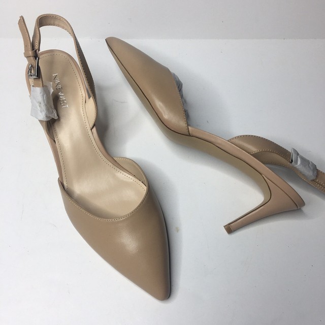 nine west epiphany slingback leather pump