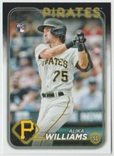 2024 Topps Baseball #265 Alika Williams RC - Pirates