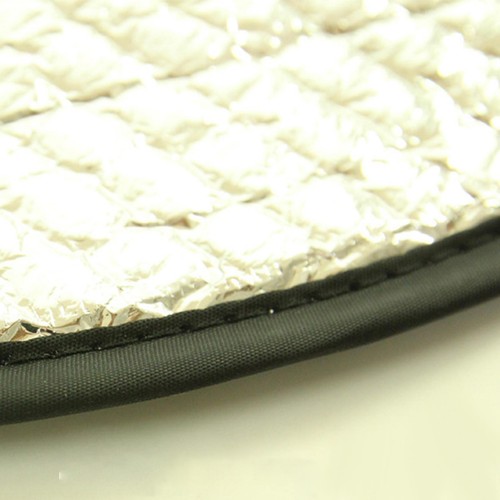 Universal Car Steering Wheel Anti-Heat Sunshade Cover Sunscreen Sheath Shade Pad - Picture 5 of 11
