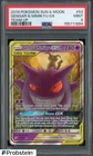 2019 Pokemon Sun & Moon Team Up #53 Gengar & Mimikyu GX PSA 9 MINT