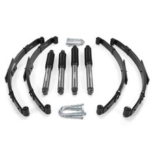 2.5 Lift Shock Kit Wleaf Spring For Jeep Wrangler Yj 1987-1995 Twin-tube Shock 2.5 Lift Shock Kit Wleaf Spring For Jeep Wrangler Yj 1987-1995 Twin-tube Shock