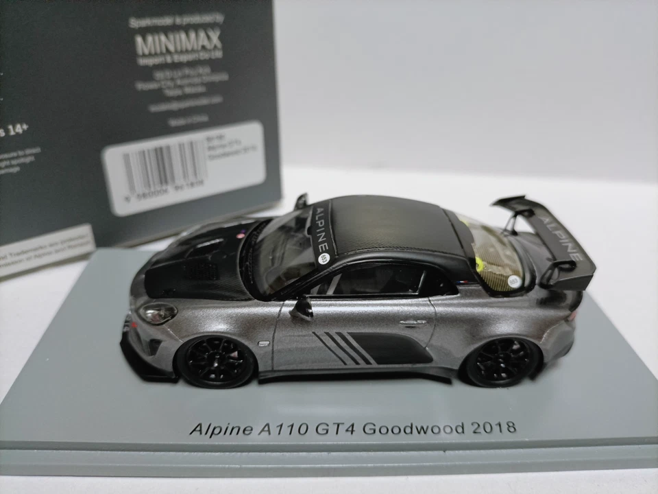 Alpine A110 Spark 1/43 GT4 Goodwood 2018 - Image 2 of 4