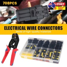 708Pcs Automotive Electrical Connectors Waterproof IP68 For Car Boat Bike Van