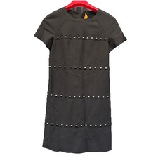 Tory Burch Waterbury Studded Short Sleeve Dress XS