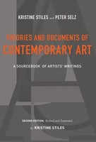 Theories And Documents Of Contemporary Art | Kristine Stiles (U. A.) | Buch