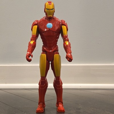 2014 Hasbro Marvel Iron Man Action Figure Plastic Comic Book Heroes Red Yellow
