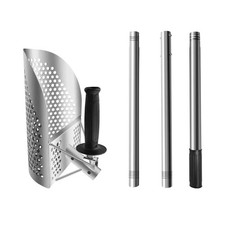 Stainless Steel Sand Scoop Shovel for Metal Detecting Beach Treasure Tool