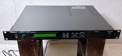 Roland U-220 RS-PCM Sound Module Rack Synth MIDI Vintage Tested
