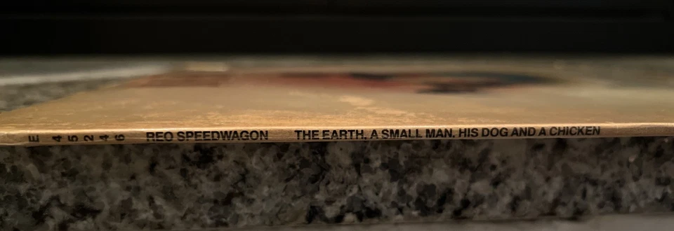 Sealed REO SPEEDWAGON - The Earth a Small Man His Dog and a Chicken LP Epic - Image 4 of 4