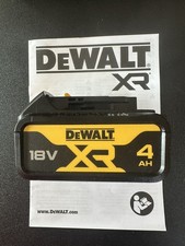 Genuine DeWalt DCB182 18V XR Li-Ion Battery 4.0Ah 