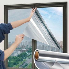 MIRROR SILVER - PRIVACY ONE WAY WINDOW TINTING PRO TINT FILM 51, 76, 100, 152cm