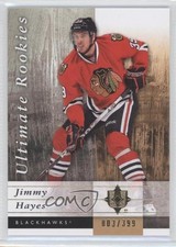 2011-12 Ultimate Collection Ultimate Rookies 3/399 Jimmy Hayes #72 7a2