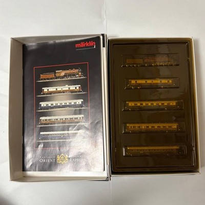 Märklin Z Gauge 8108 Orient Express Train Set Locomotive & 5 Cars