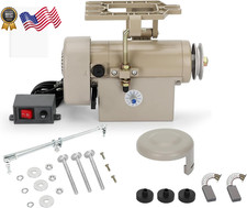 Sewing Machine Servo Motor, 550W Electric Servo Motor, AC110V, 3/4HP, 3450RPM