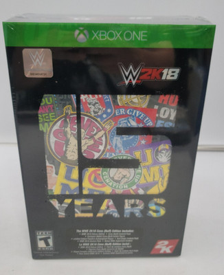 WWE 2K18 Cena (Nuff) Collectors Edition (Microsoft Xbox One, 2017) BRAND NEW