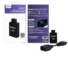 ADAPTER CONTROLLER WIRELESS ON MASTER SYSTEM CONSOLE BLUE RETRO SG-1000 MK3