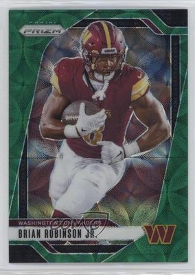 2024 Panini Prizm Green Scope Prizm 14/75 Brian Robinson Jr #288 v9t