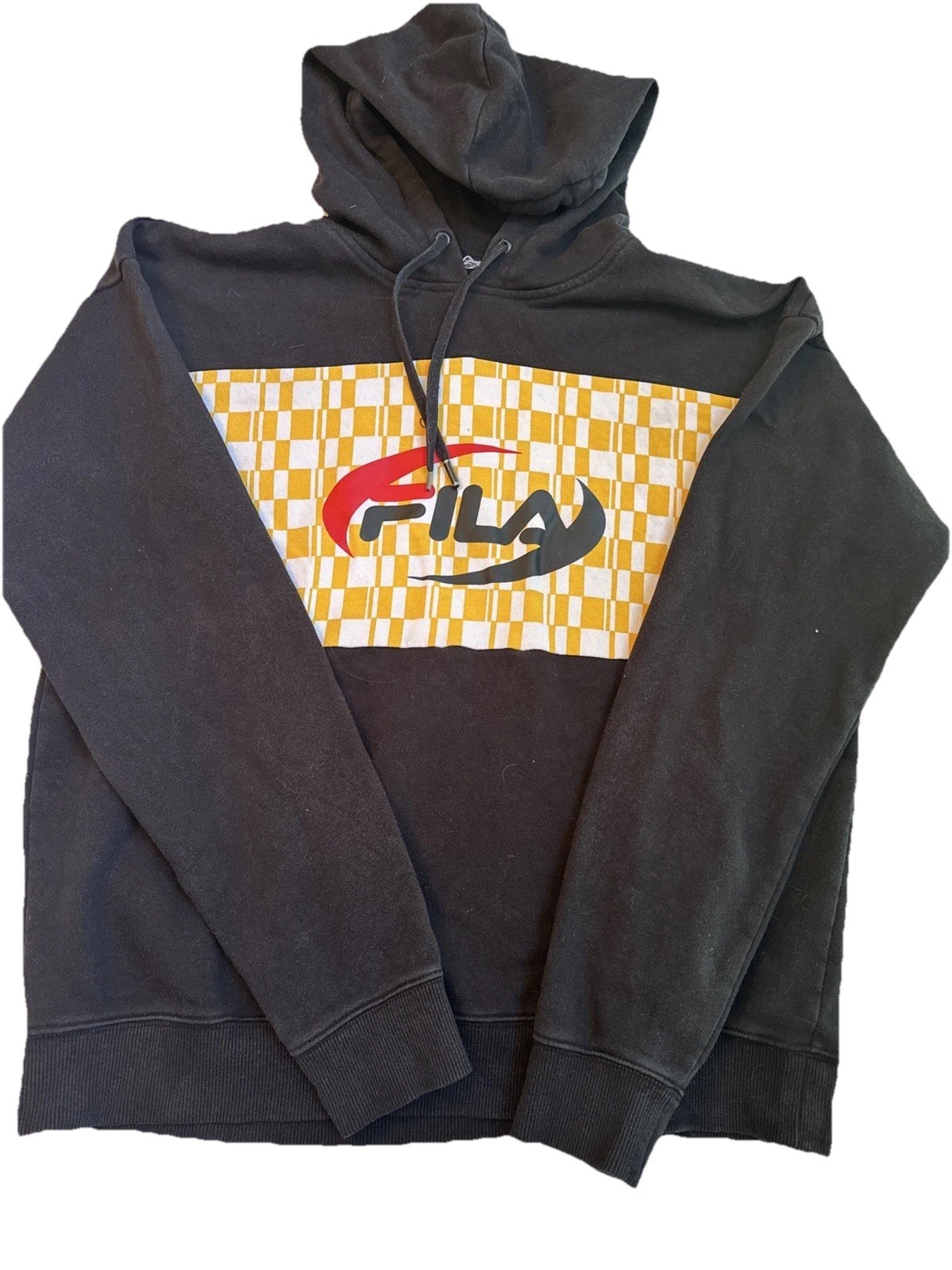 felpa con cappuccio fila uomo media