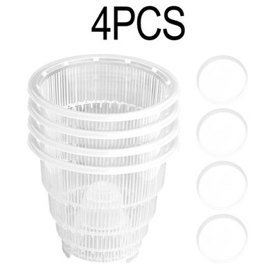 Root Control Blument?pfe 4er Set mit Transparenz zur einfachen ��berwachung