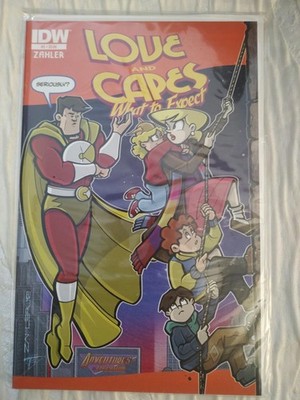 Cb43~comic book~rare love and capes what to expect idw #2
