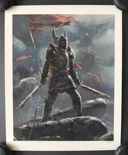 Dragon Age Grey Warden Giclee Lithograph Art Print Poster Rare Collectible Merch