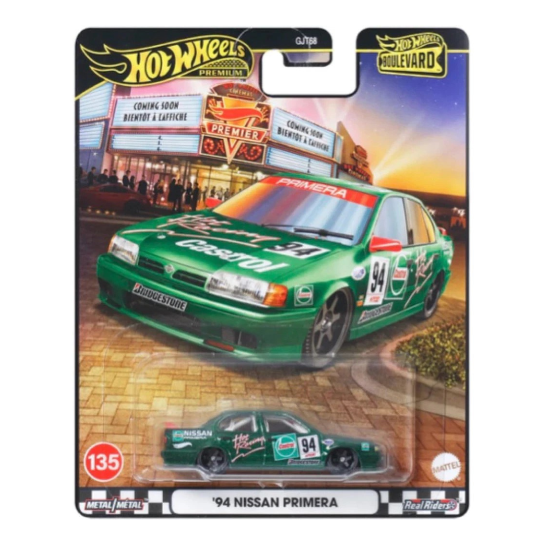 '94 Nissan Primera ミニカー 2025 Hot Wheels Premium Boulevard '94 Nissan Primera Diecast Car 1