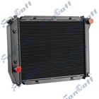 Black 3-Row Aluminum Radiator For 1967-1969 1968 Ford Thunderbird LTD Galaxie V8