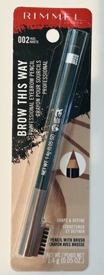 Rimmel ''Brow This Way''  Eyebrow Pencil with Brush - Hazel