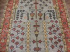 Turkish Oushak Rug, Geometric Multicolored Handmade Bohemian Rug 5x8 Ft — photo 4