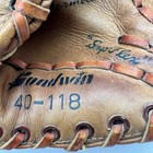 Vintage Supple Top Grain Leather Japan Goodwin Baseball Glove Right Hand 40-118 — photo 7