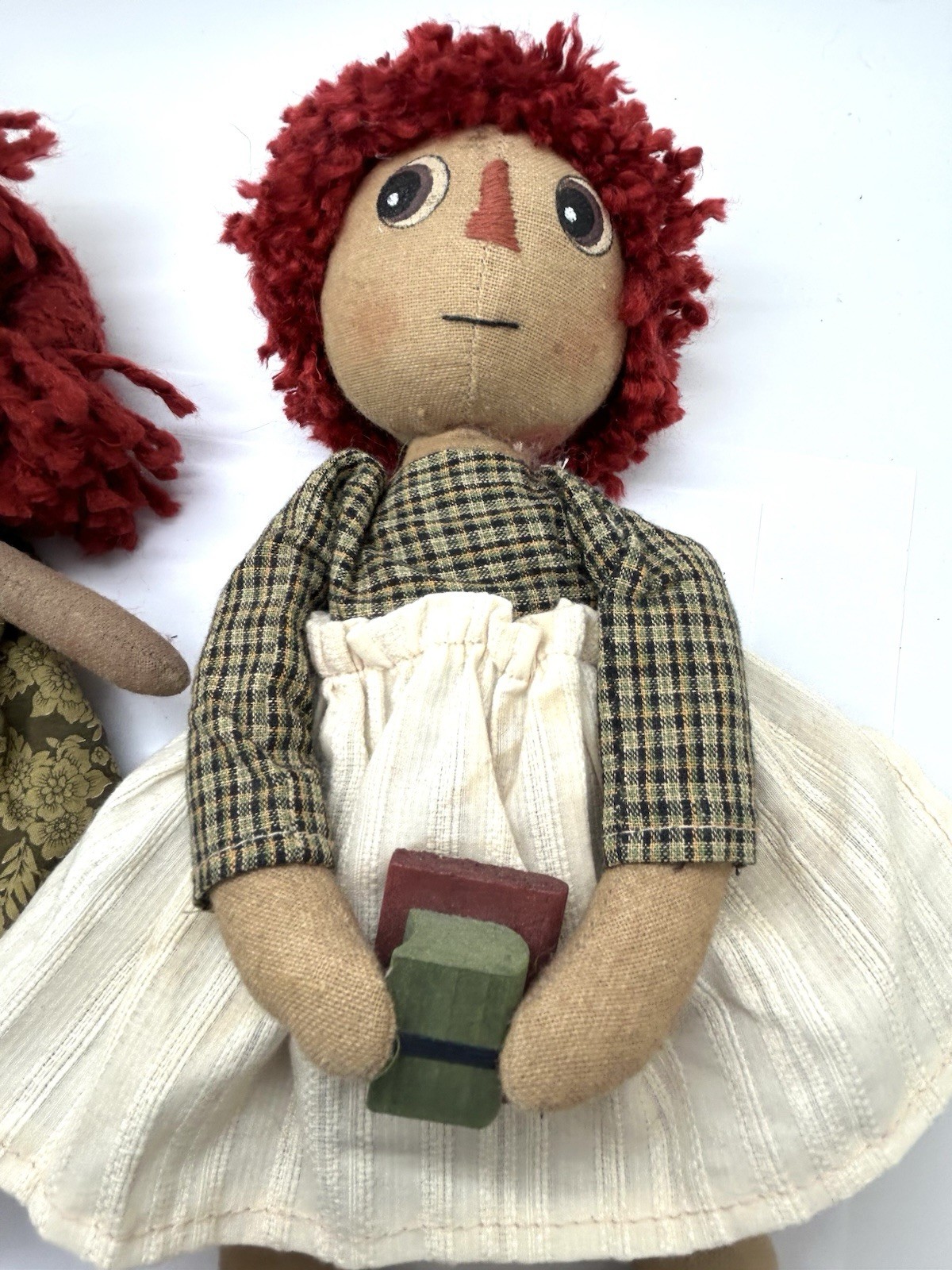 Set 2 Red Hair Pearson’s Primitive Dolls