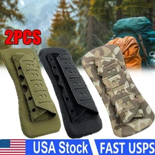 2PCS Tactical Vest Shoulder Pads Plate Carrier Soft Shoulder Strap Cushion Pad