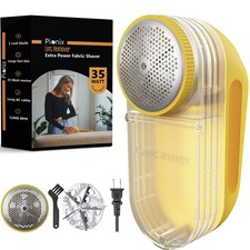 Pionix Extra Power Fabric Shaver - 35W Electric Lint Remover for Clothes/Upho...