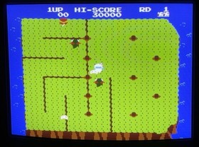 Dig Dug II 2 & Knight Move Nintendo Famicom Disk System Japan Import US Seller