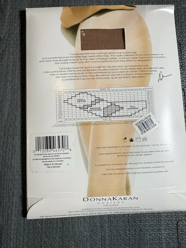 Toners esenciales Donna Karan Medias The Nudes pequeños estilo pequeño D55 Foto 2 de 2