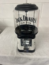 BEAVER RB16 GUMBALL SWEET VENDING MACHINE BLACK AND WHITE JACK DANIELS THEMED
