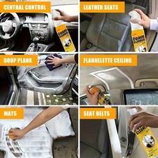 Multi Purpose Foam Cleaner for Deep Cleaning of Car Leather Seats and Interior