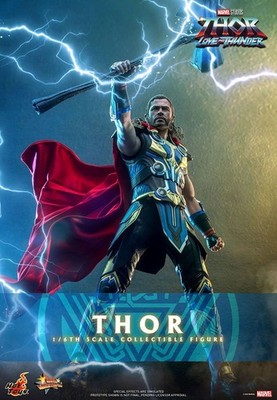 Thor - Love and Thunder Marvel Masterpiece Figura 1/6 32 cm - HOT TOYS