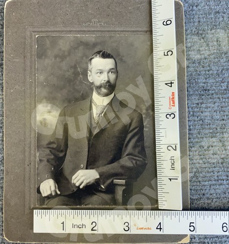 Vintage US Tom McEWEN Portrait c1906 Zion City Australian Emigrant Faith Healer - Picture 4 of 4