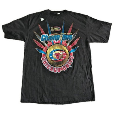 Vintage Starter Chicago Bulls 1998 Champions T-Shirt   NWT   Size Large