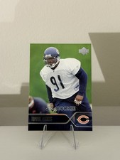 Upper Deck 2004 Star Rookie Tommie Harris Chicago Bears NFL Football Card #227. rookie card picture